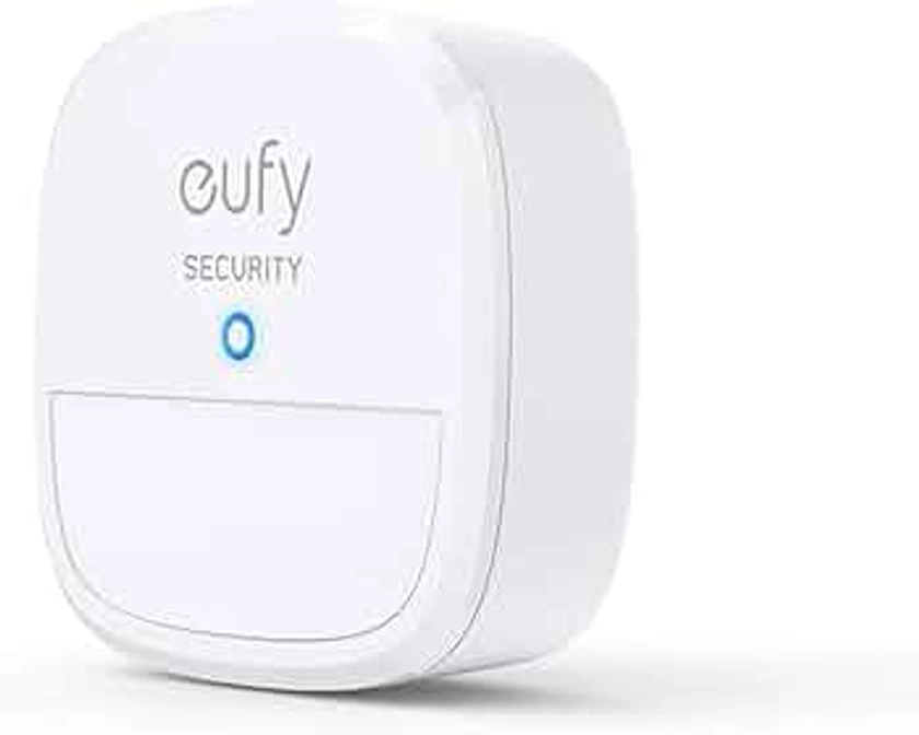 eufy Security Home Alarm System Motion Sensor, 100° Coverage, 30 ft Detection Range, 2-Year Battery Life, Adjustable Sensitivity (HomeBase Required)