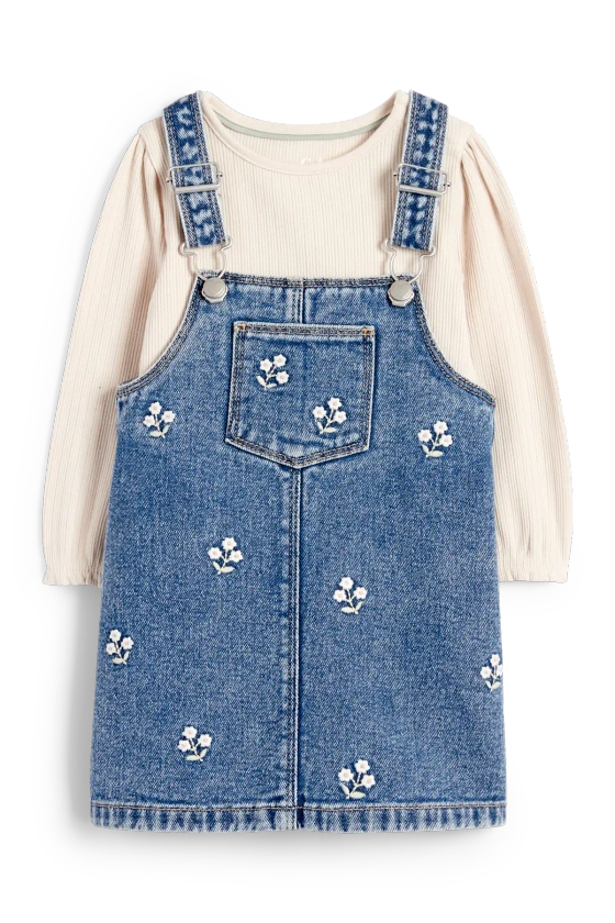 Petites fleurs - ensemble bébé - 2 pièces | E-Shop C&A