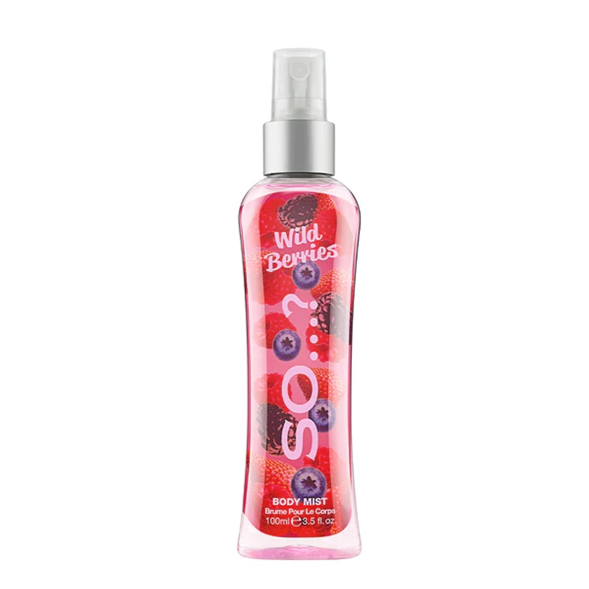 SO…? Wild Berries Body Mist 100ml