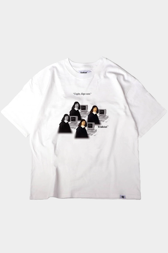 [Restock] Descartes T-shirts White : 트락타트Traktat®