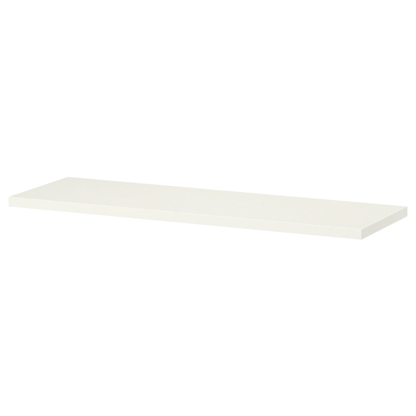 BURHULT Plank - wit 59x20 cm