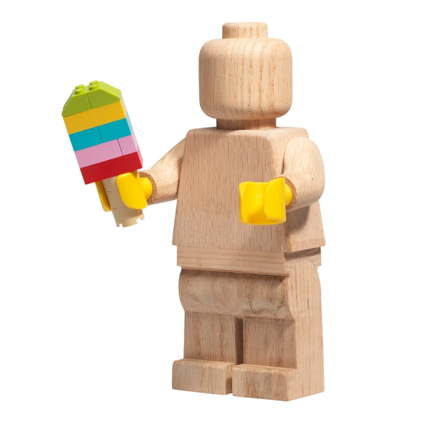 Room Copenhagen Lego Wooden minifigure, oak | Finnish Design Shop