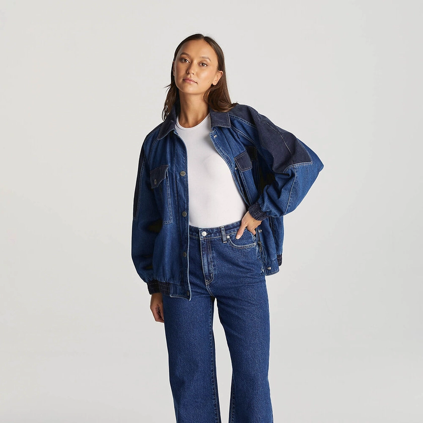 Westwood Denim Bomber | JACKETS | Wrangler Australia