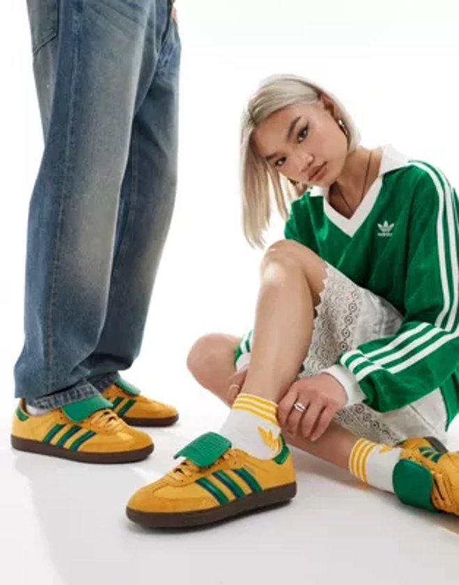 adidas Originals - Samba LT - Baskets - Jaune/vert | ASOS