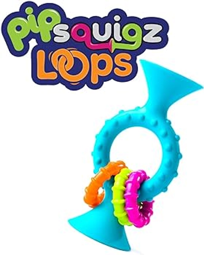 Fat Brain Toys pipSquigz Loops Teal : Amazon.nl: Speelgoed & spellen