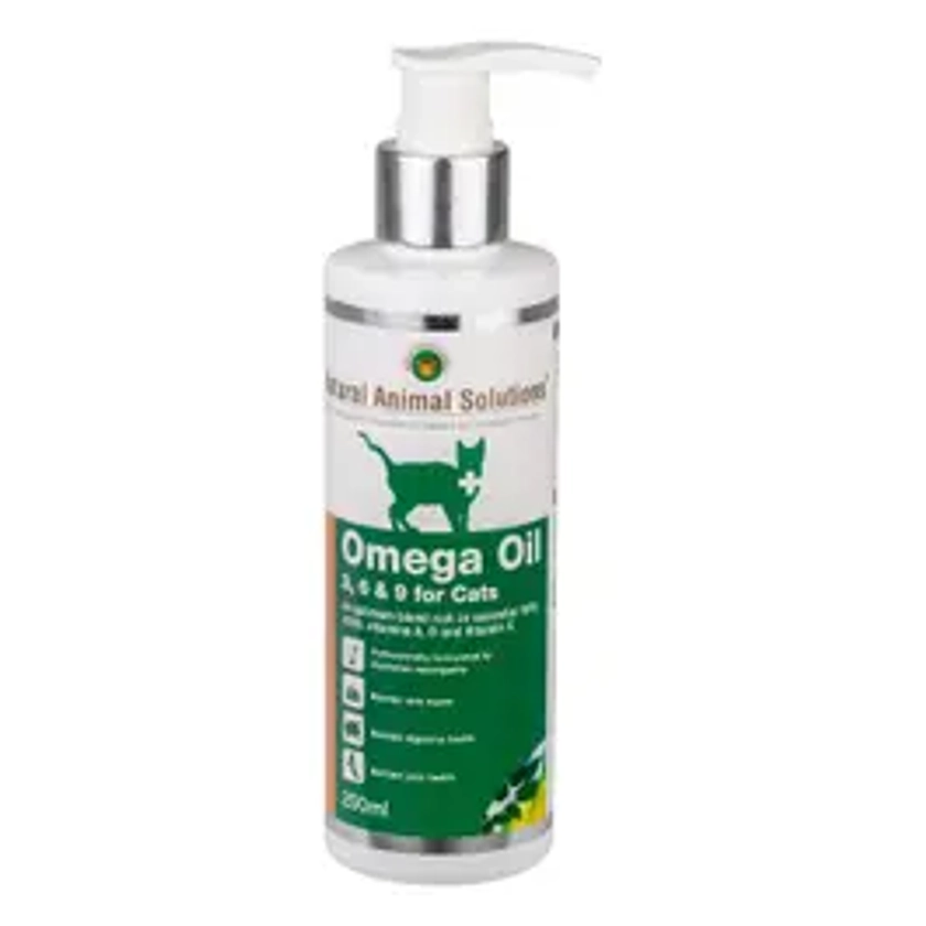 Natural Animal Solutions Omega 3,6 & 9 Cat Oil 200ml