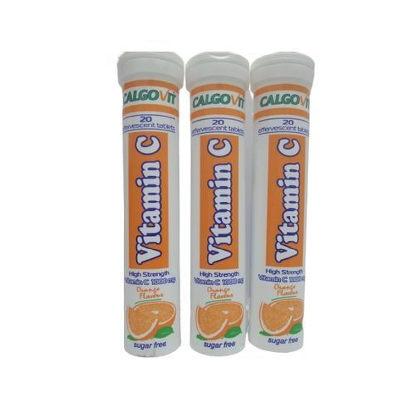 High Strength (Effervescent) Vitamin C 1000mg - Pack Of 3