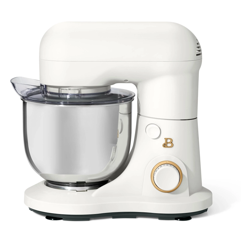 Beautiful 3.5 Qt Stand Mixer, Lightweight & Powerful with Tilt-Head, White Icing by Drew Barrymore