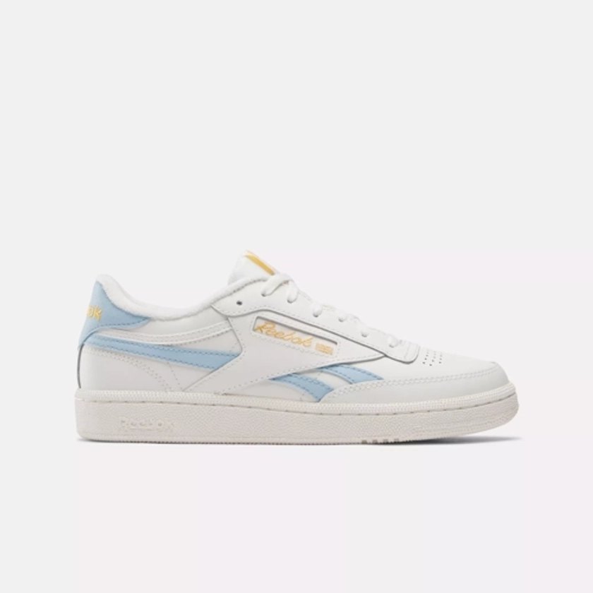 Club C Revenge Shoes - Chalk / Chalk / Soft Blue | Reebok