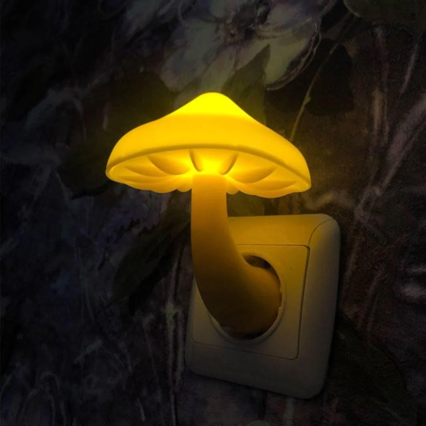 Mushroom Night Lamp Mushroom Night Light Mushroom Light - Etsy Australia