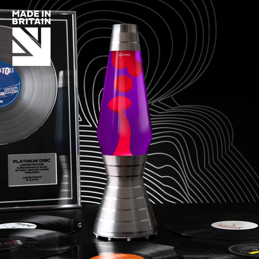 Astro Platinum Vinyl lava lamp - Mathmos UK