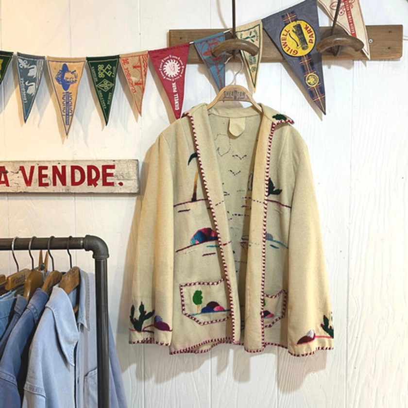 Vintage 1950s Mexican Tourist Jacket S | Bobby & Dandy