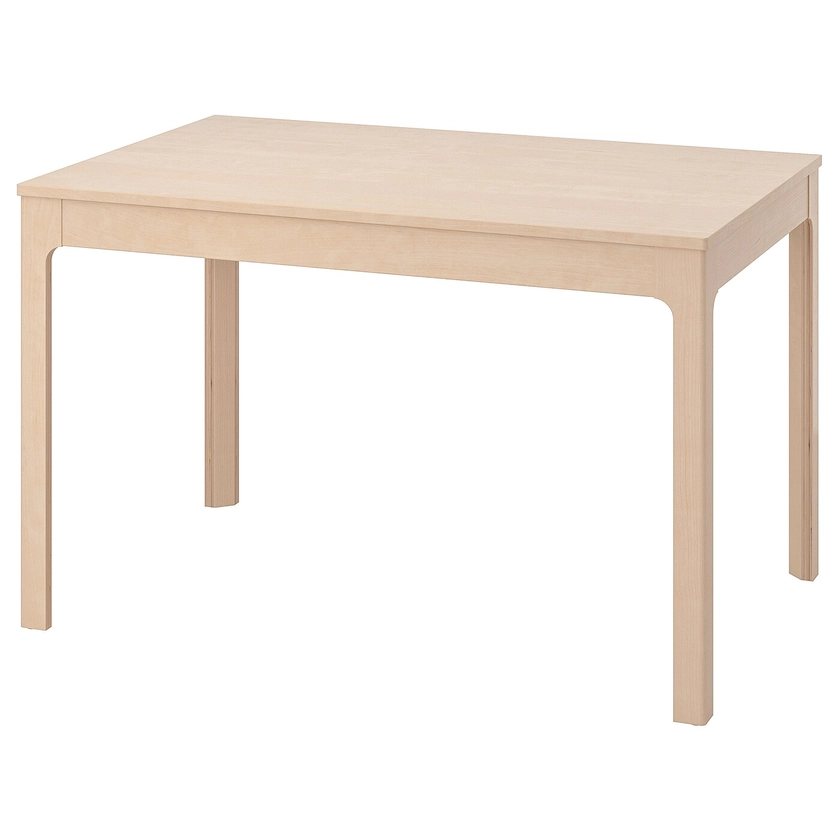 EKEDALEN Table extensible, bouleau 120/180x80 cm - IKEA