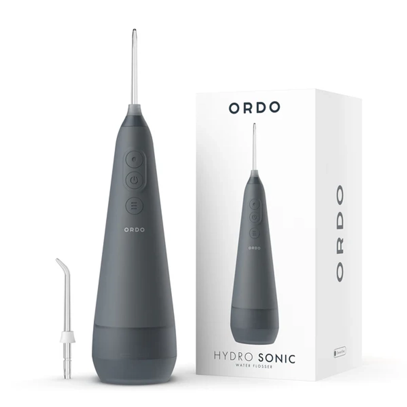 Ordo Hydro Sonic Water Flosser - Charcoal Grey