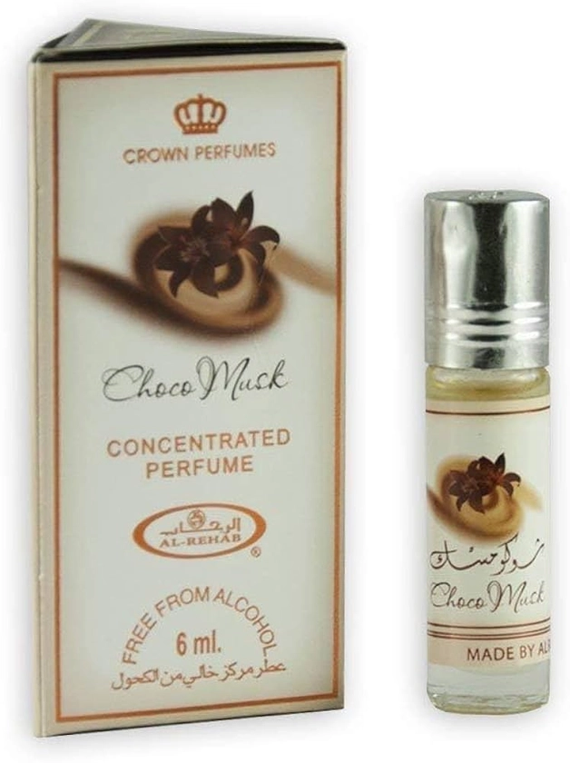 Musk Al Rehab Choco Musk Perfume 100% Oil 6ml : Amazon.co.uk: Beauty