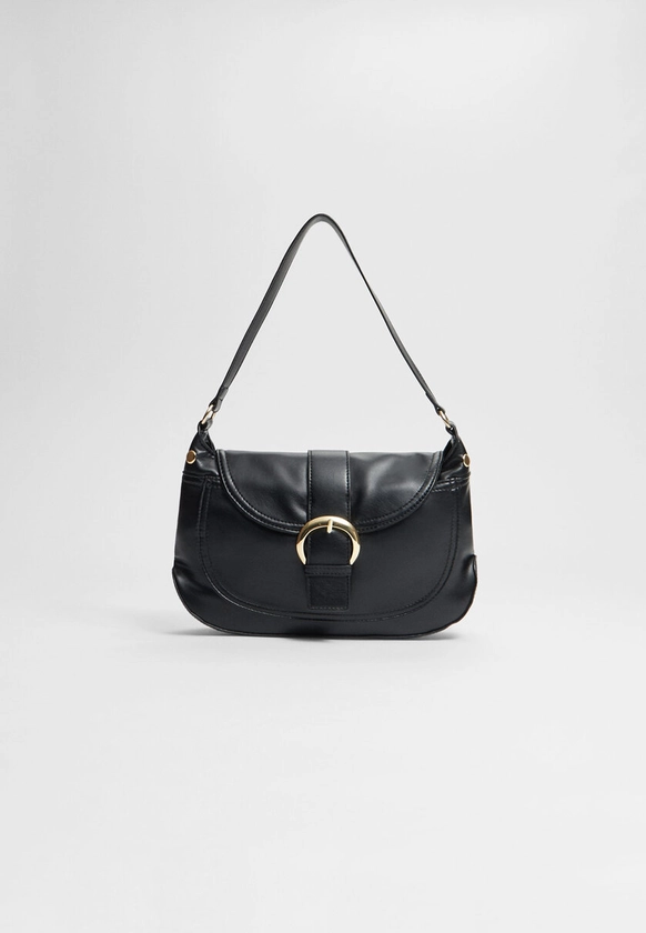Shoulder bag with buckle - Women's Bags and backpacks | Stradivarius United Kingdom