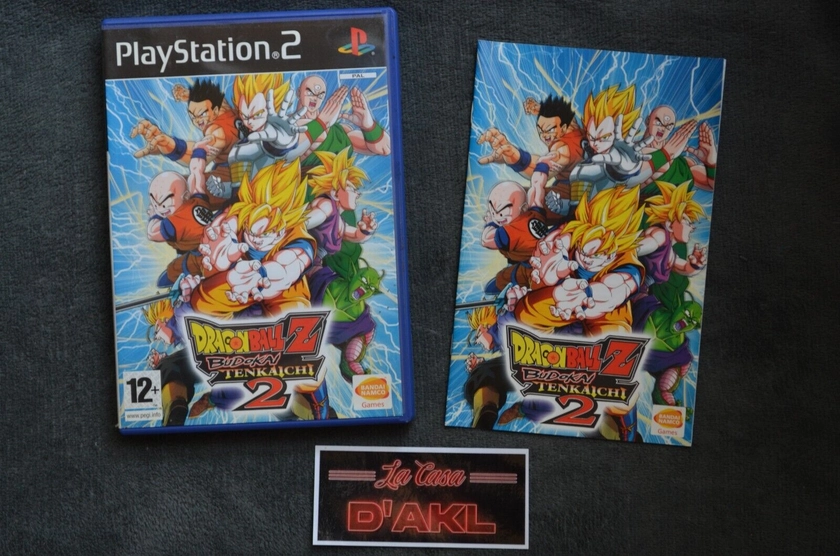 DBZ Dragon Ball Z Budokai Tenkaichi 2 complet sur Playstation 2 - PS2 FR TTBE