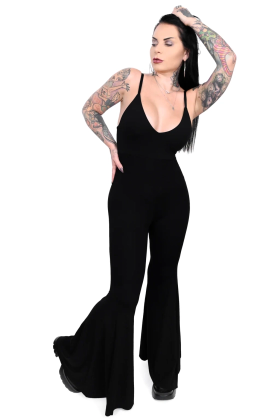 Mega Flare Jumpsuit – FOXBLOOD