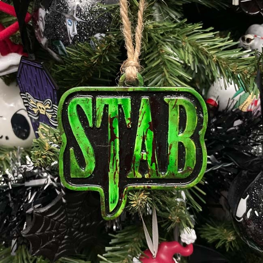 Christmas Tree Decoration - Stab Sign