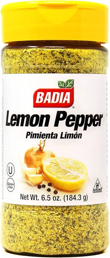 Badia Lemon Pepper Seasoning 184.3g (6.5 oz)