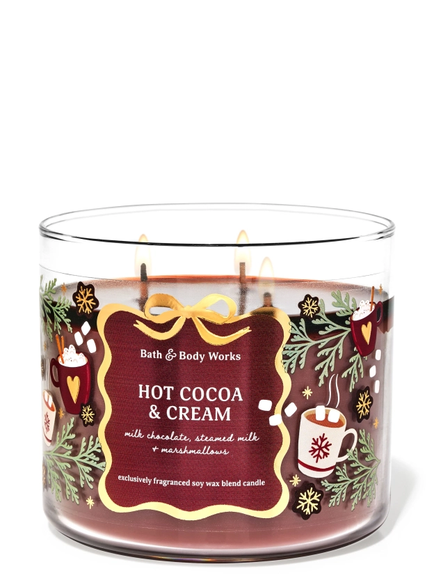 Hot Cocoa & Cream

3-Wick Candle