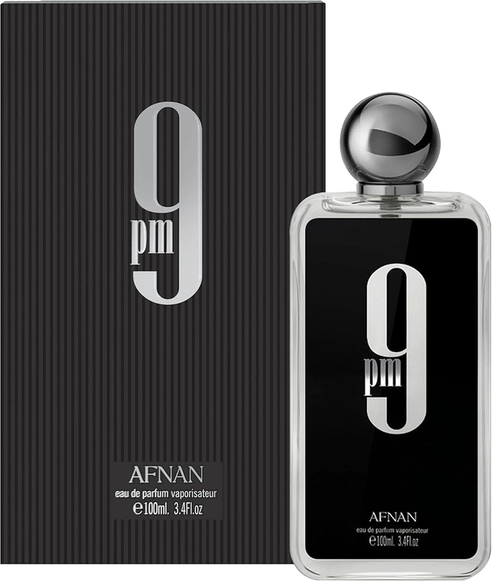 Amazon.com : Afnan 9 PM for Men - 3.4 oz EDP Spray : Beauty & Personal Care