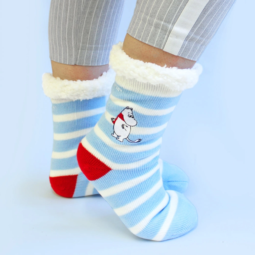Mysbod.com - The shop for you who love Moomin! - Moomin Slipper Socks - Moomintroll