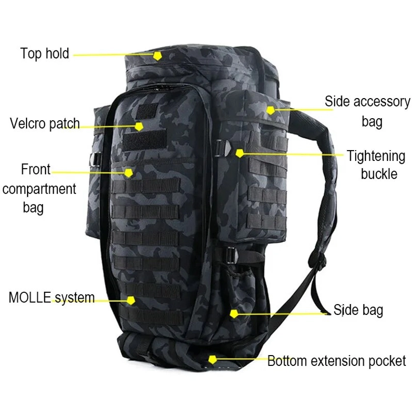 Outdoor Sports Tactical Backpack 911 Combination Rucksack Men Military Fans Multifunction Hunting Bag Mountaineering Camping Bag - AliExpress