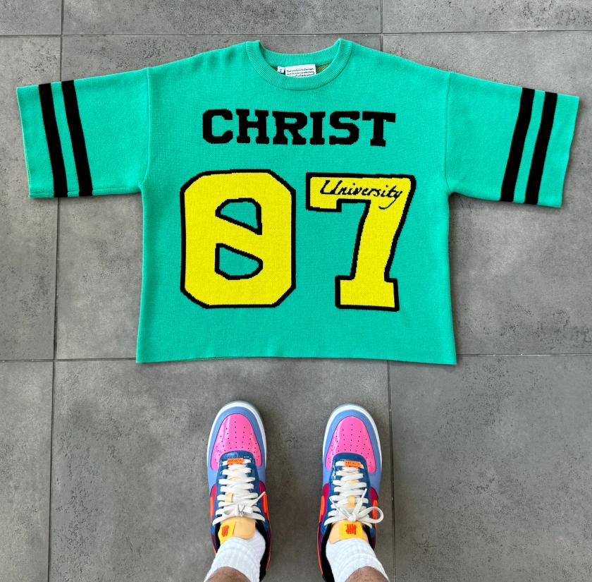 "Trust Christ" Knitted Jersey