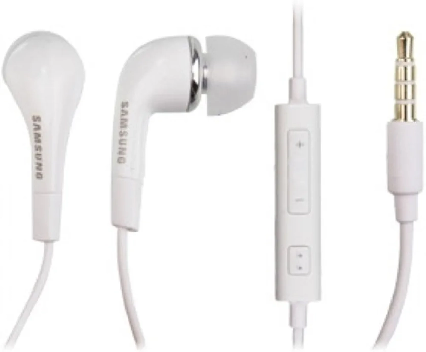 Samsung EHS64 Ecouteurs intra-auriculaires avec Microphone pour Samsung Galaxy S3 Blanc