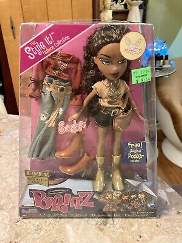 Bratz The Style It Fashion Collection Sasha Doll MGA 2003 RARE