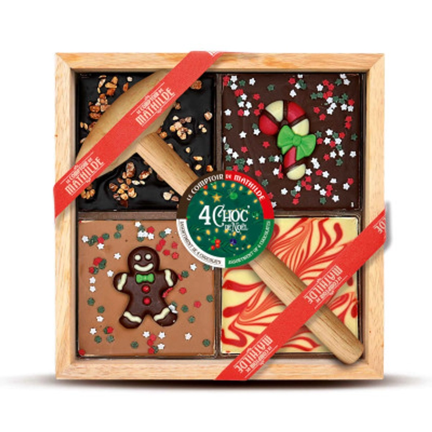 4 Choc' de Noël - Chocolat à casser