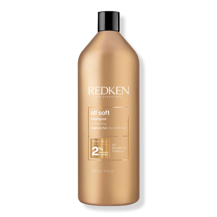 33.8 oz All Soft Shampoo - Redken | Ulta Beauty