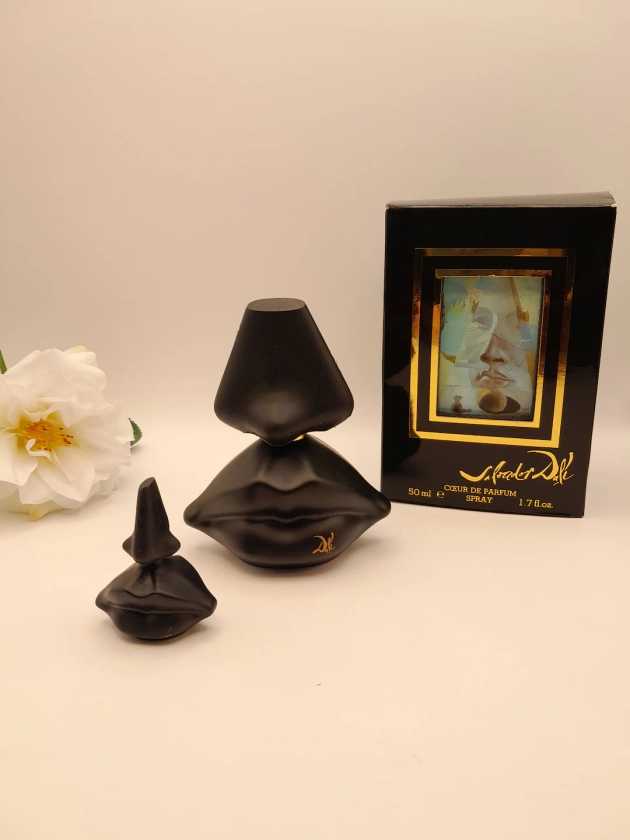 Salvador Dali Dali 1985 50ml Heart of Perfume Spray Vintage Bottle From the 1980s Women's Perfume FREE MINIATURE - Etsy Ireland