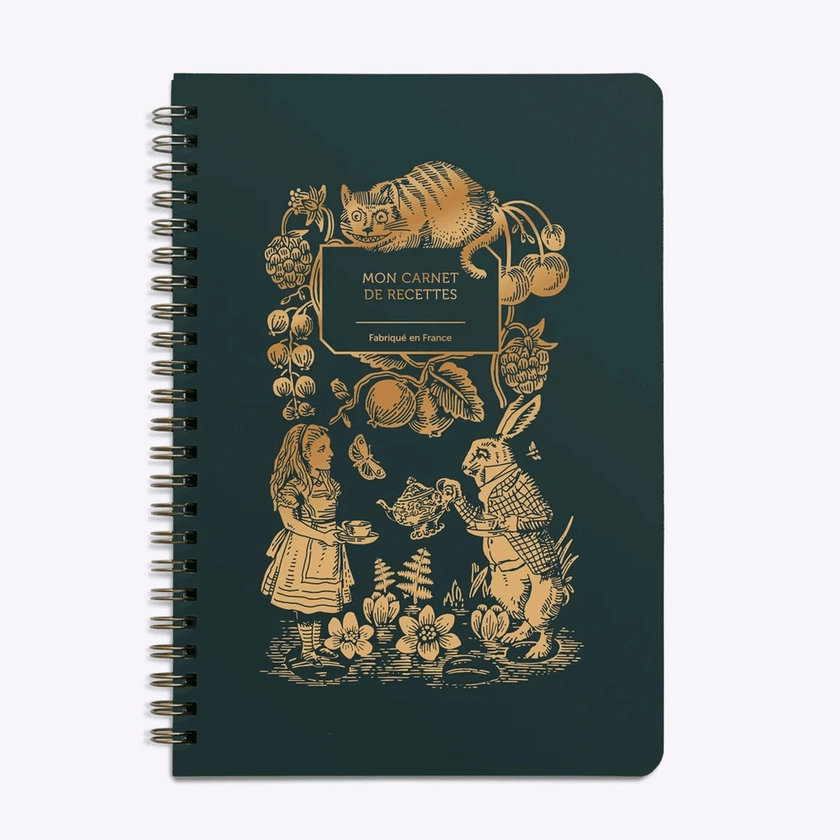 Carnet de recettes - Alice Wonderland | Les Éditions du Paon