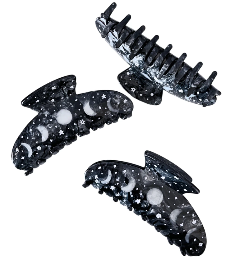 Moon Phases Claw Clip