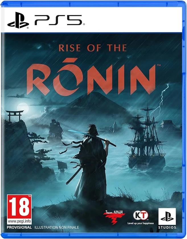 Rise of the Ronin PS5, jeu vidéo Action-RPG, Version Physique avec CD, En Français, 1 joueur, PEGI 18, Pour PlayStation 5
