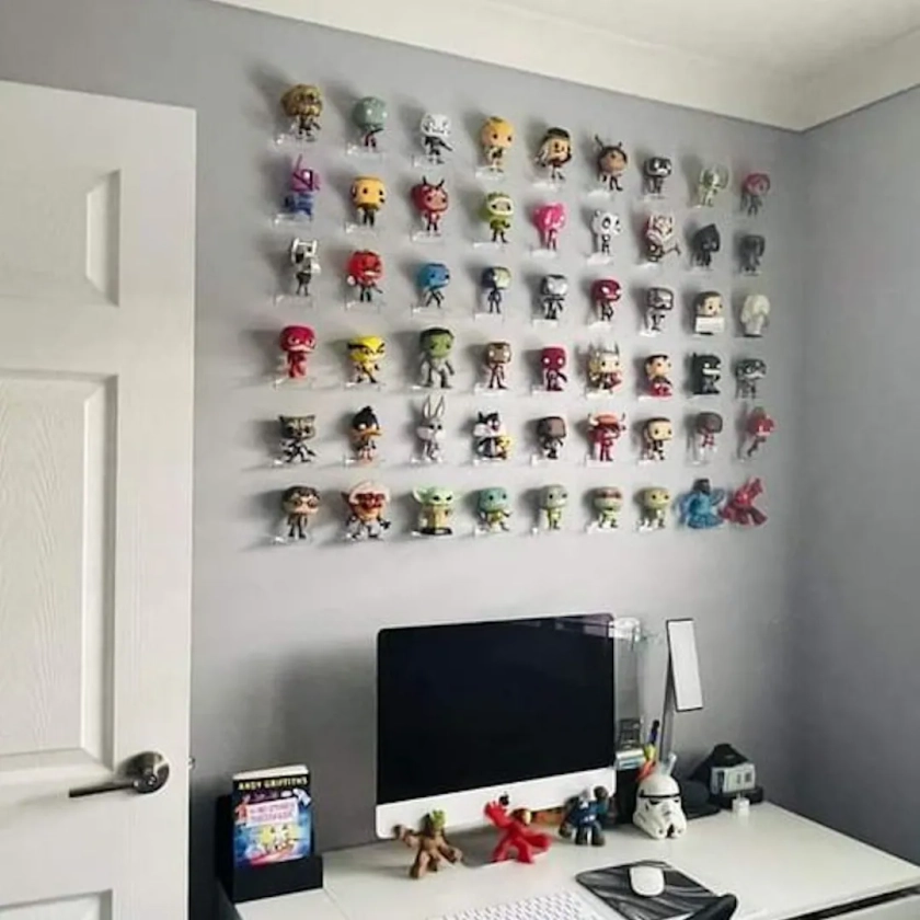 24 Pack Mini Shelves for Unboxed Funko Pop - Etsy UK