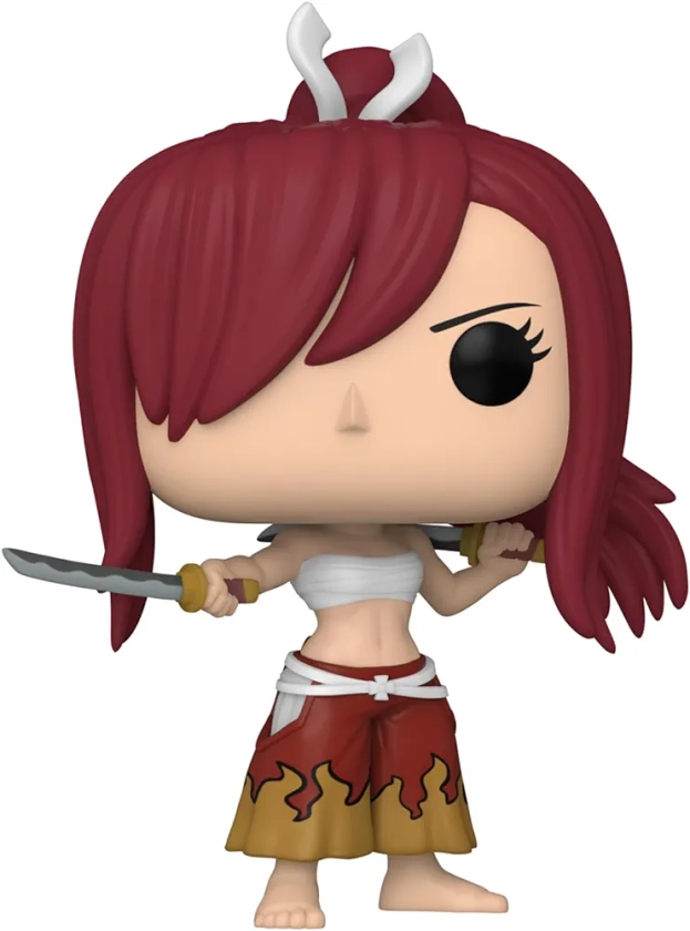 Funko Pop! Animation: Fairy Tail - Erza Scarlet - Figurine en Vinyle à Collectionner - Idée de Cadeau - Produits Officiels - Jouets pour Les Enfants et Adultes - Anime Fans