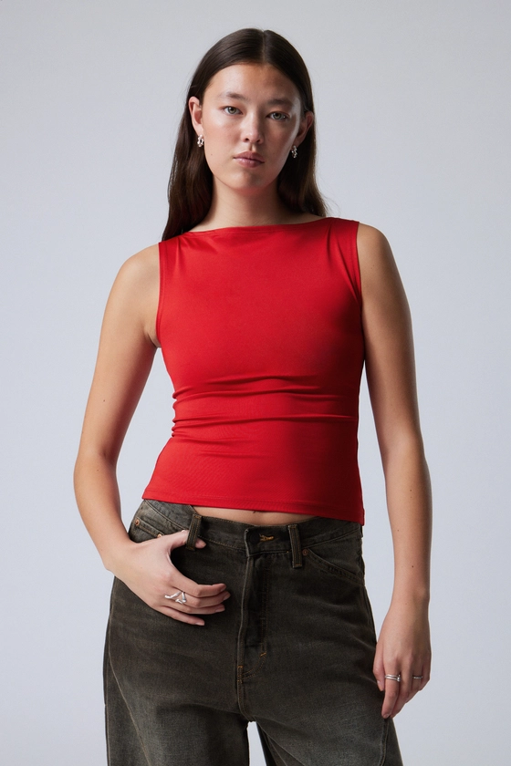 Annie Boatneck Sleeveless top