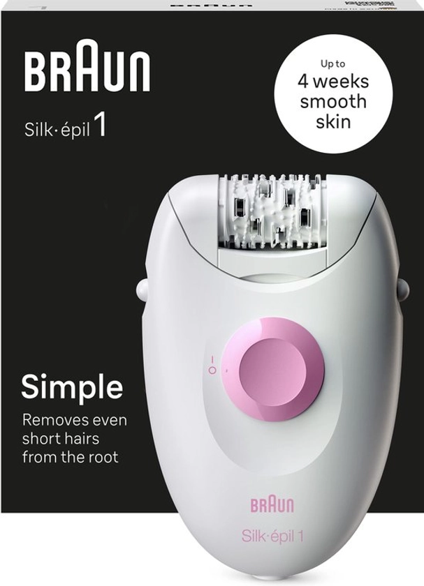 Braun Silk·épil 1 1-01 - Epilator Met Snoer - Voor Ontharing