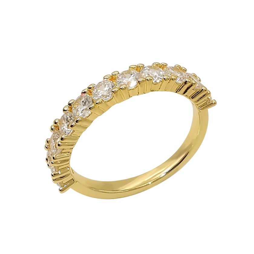 Amelia Pavé Ring | Gold