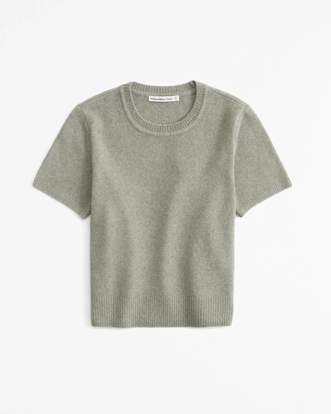 Women's Crew Sweater Tee | Women's Tops | Abercrombie.com