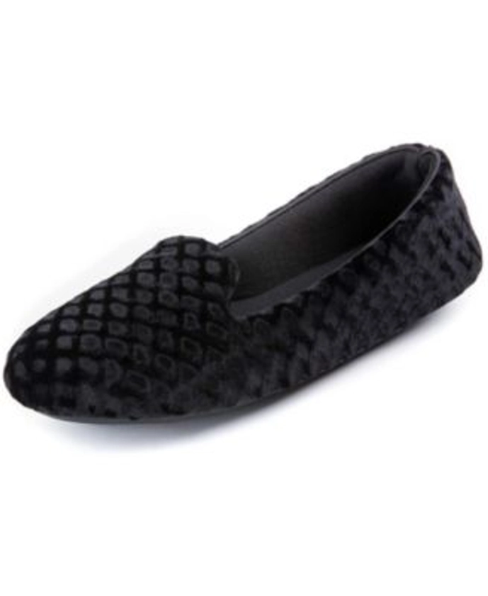 Rock Dove Women's Velour Memory Foam Loafer Slipper