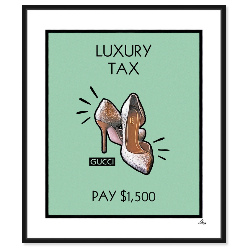 Luxury Tax Paris | Fashion and Glam Wall Art by The Oliver Gal