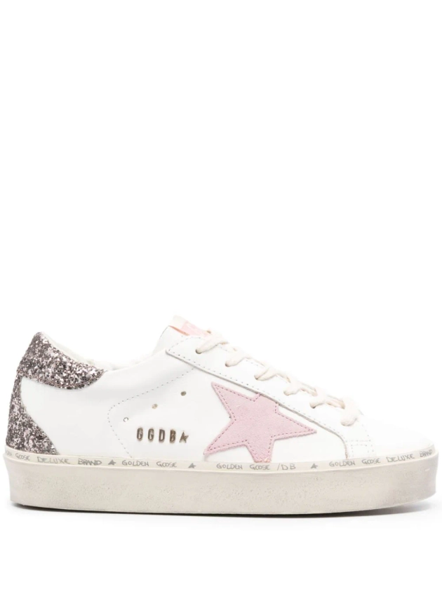 Golden Goose Hi Star Glittered Sneakers - Farfetch