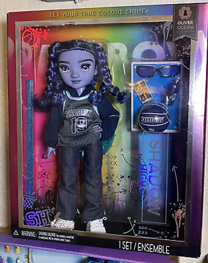 Rainbow High Shadow High Oliver Ocean Doll With Accessories MGA Brand New In Box | eBay