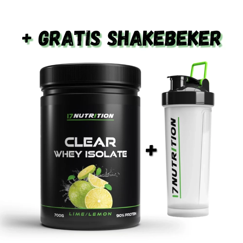 ACTIE! Clear Whey Isolate | 700G | 90% Eiwit | Proteïne Limonade -