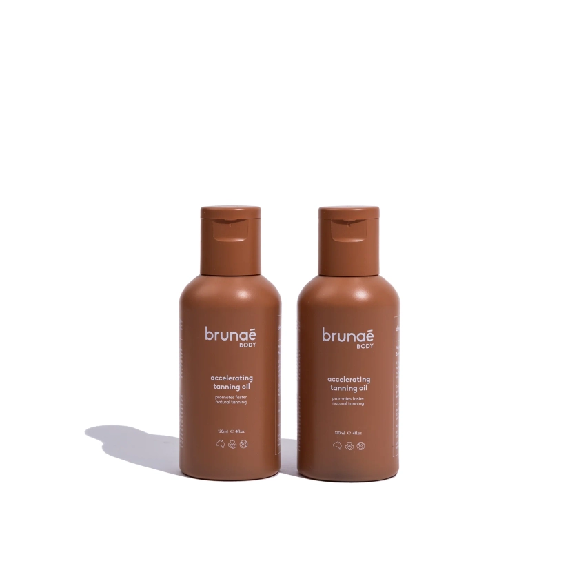Twin Accelerating Tanning Oil - Brunae Body