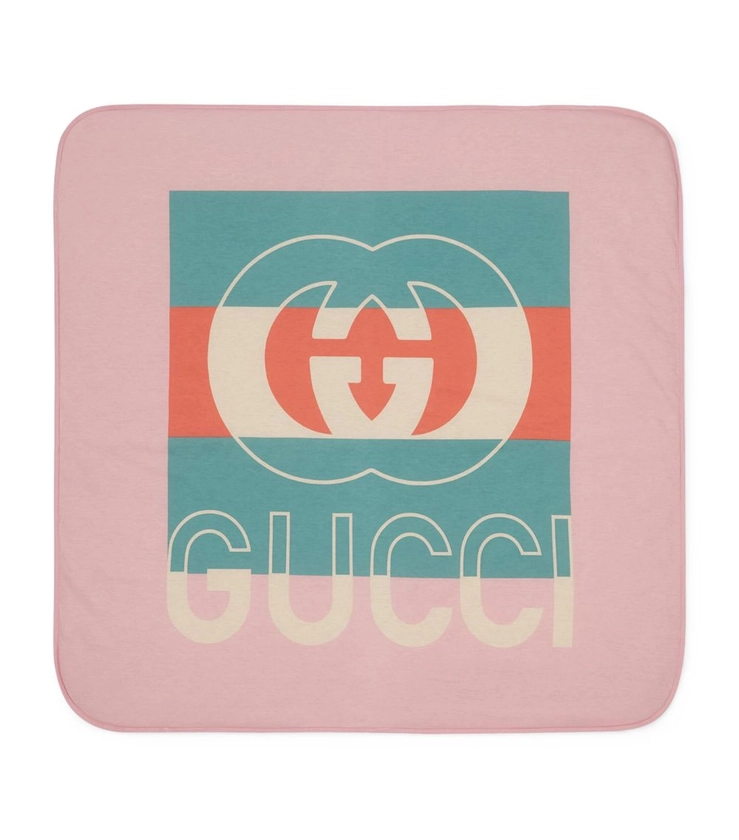 Gucci Kids Logo Blanket | Harrods DK